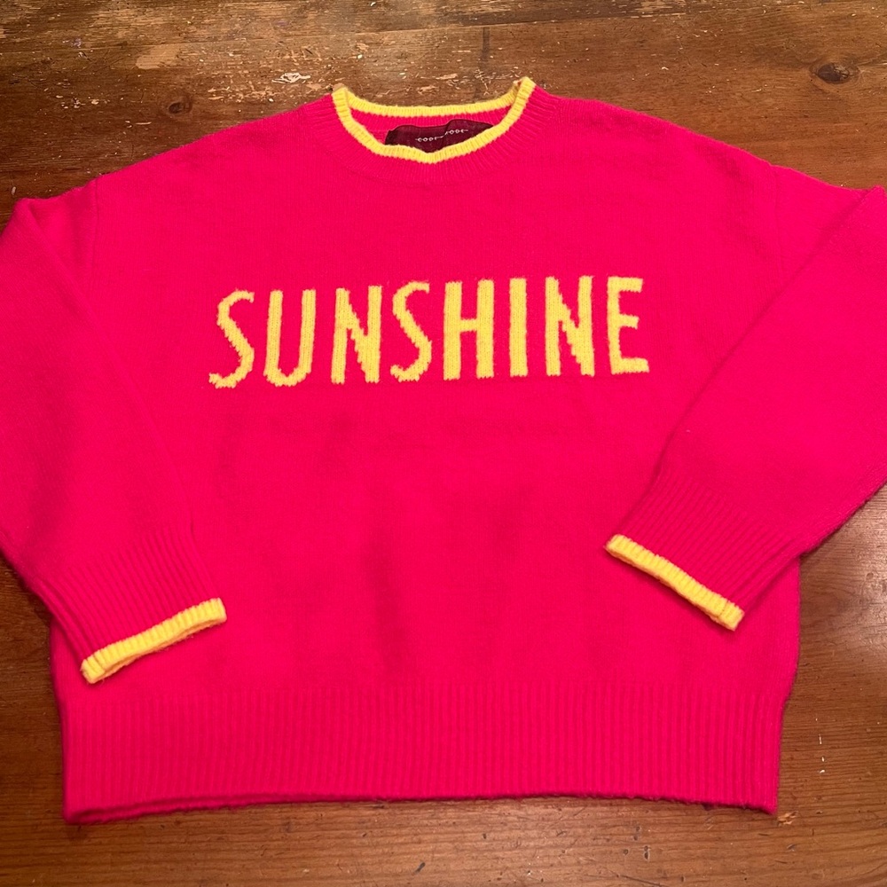 Sunshine Pink Sweater